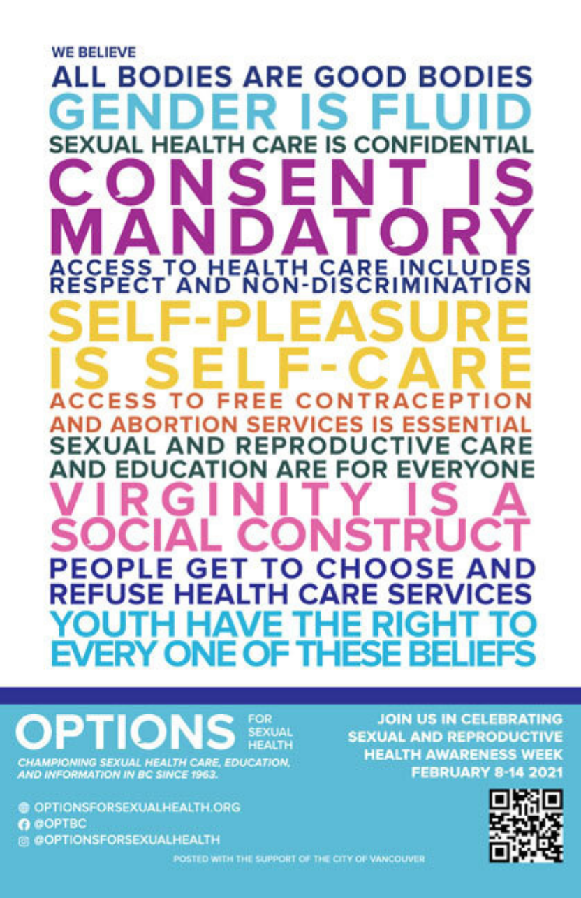 It's SRH Week 2021! - Options for Sexual Health